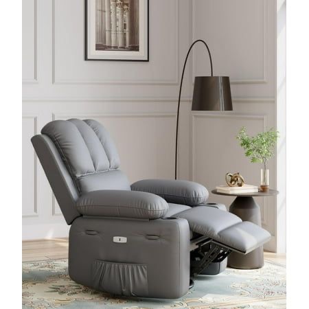 Aesthetic modern recliner with sleek design