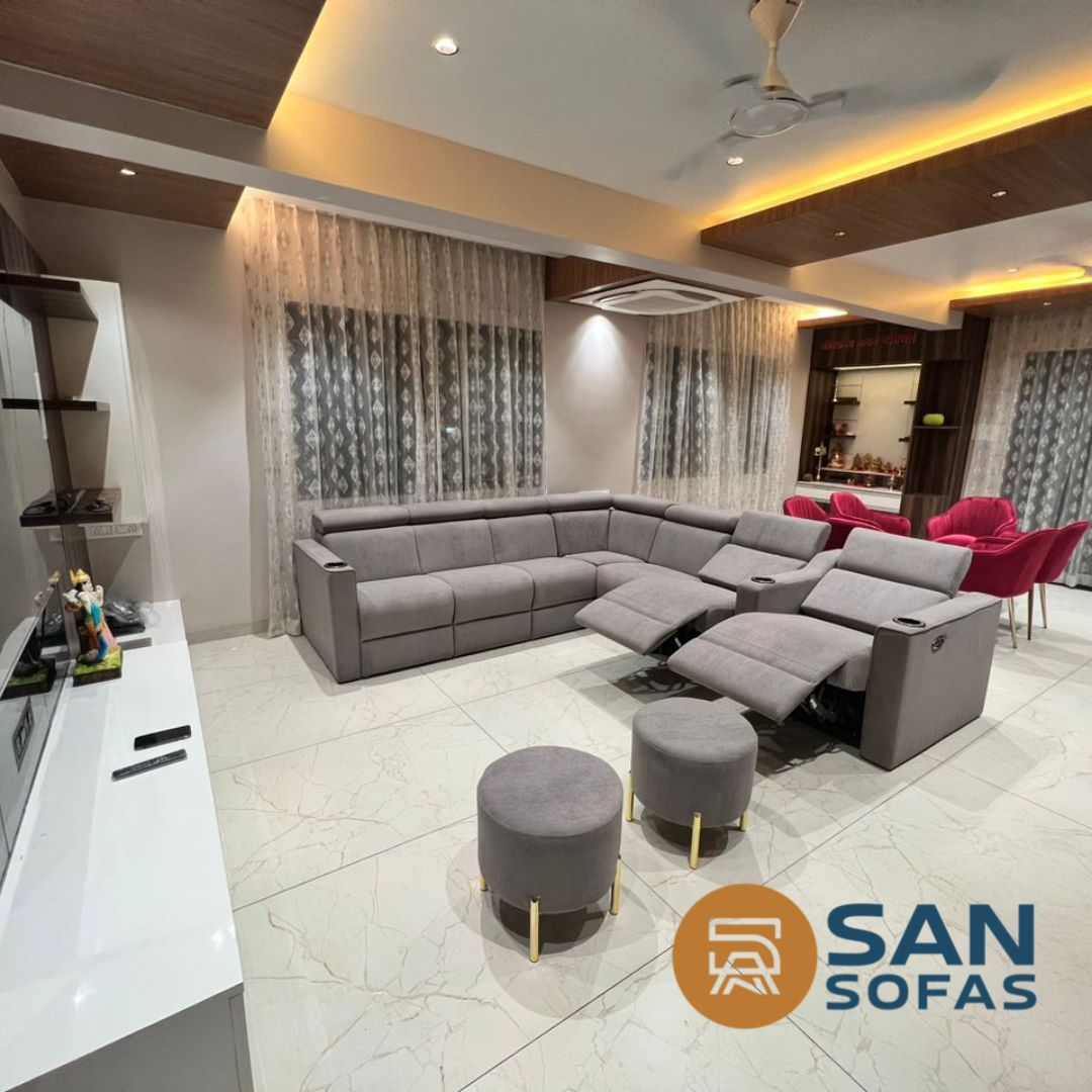 Affordable soft-touch recliner for stylish interiors