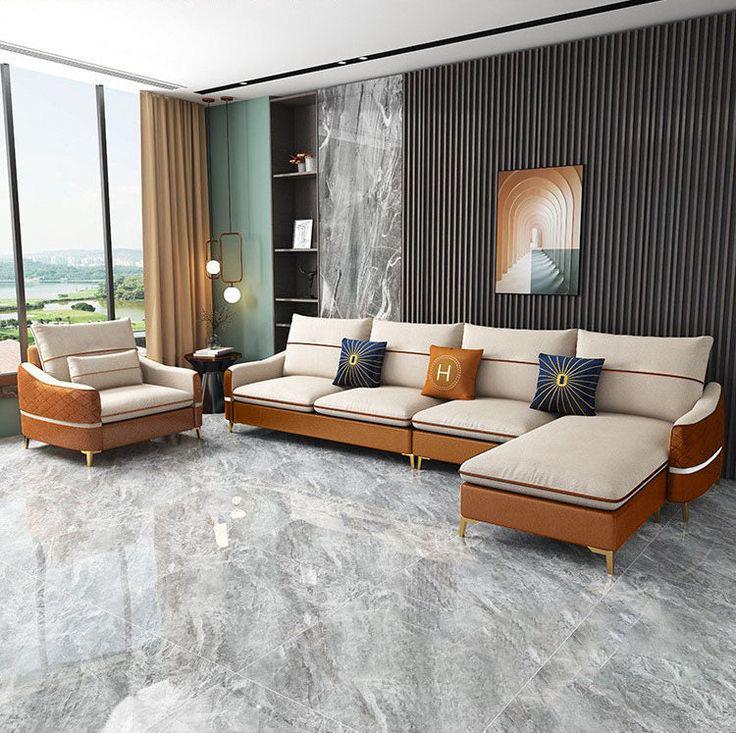 Italian-style living room sofa