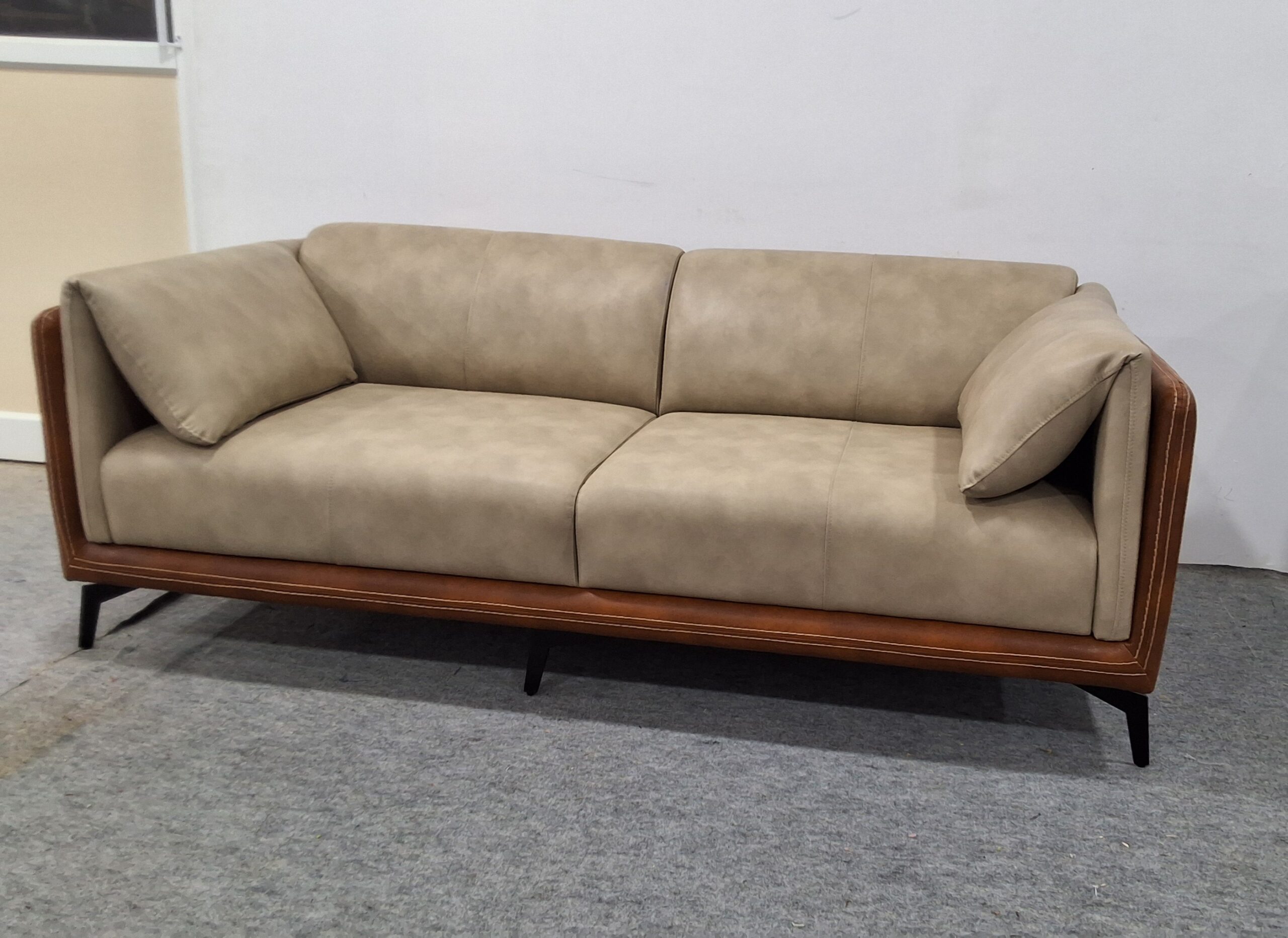 Space saver corner sofa