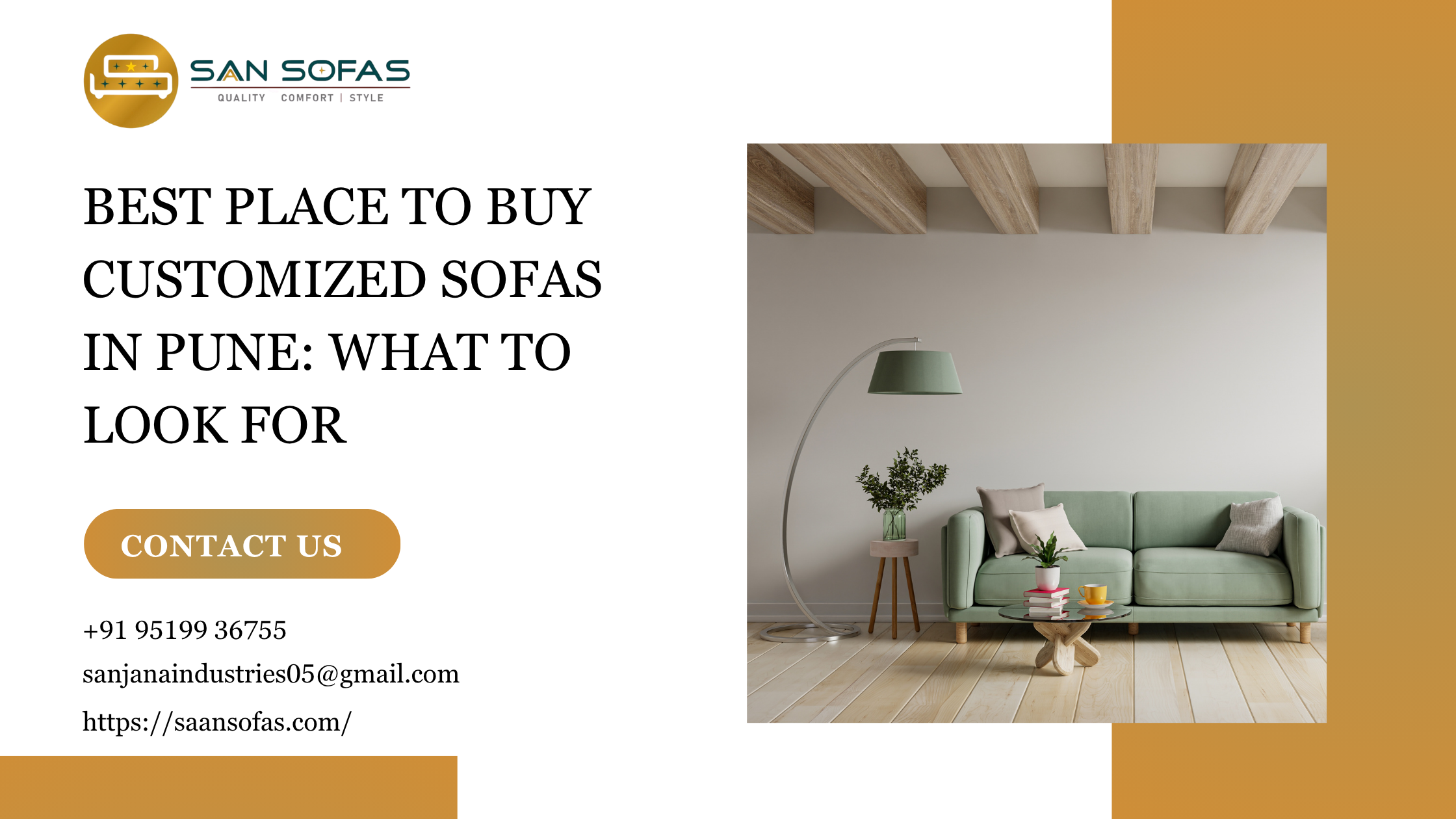 Customized Sofas in Pune
